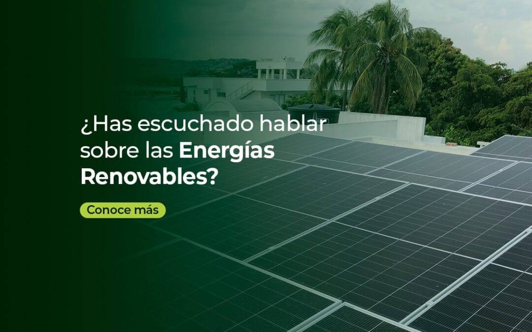 ¿HAS ESCUCHADO HABLAR DE LAS ENERGÍA RENOVABLES?
